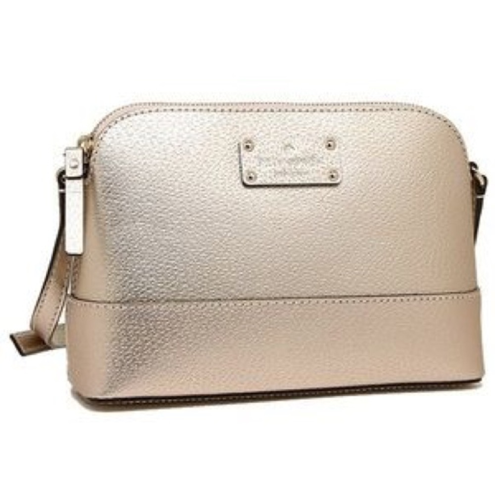 Kate Spade Hannah Wellesley Rose Gold Crossbody.